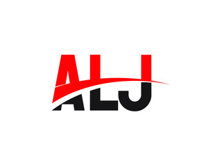 ALJ Letter Initial Logo Design Vector Illustration