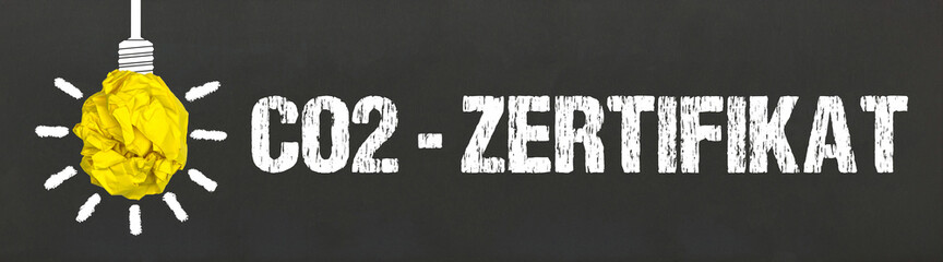 CO2 - Zertifikat