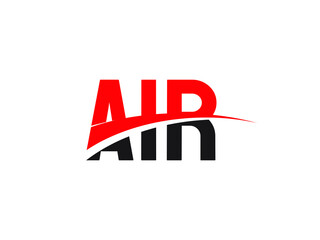 AIR Letter Initial Logo Design Vector Illustration