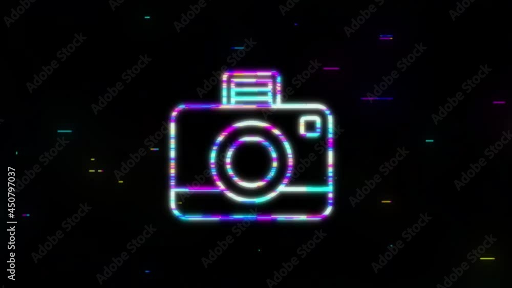 Poster technology icon on white background. information technology. digital communication. device icon. glo