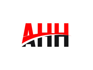 AHH Letter Initial Logo Design Vector Illustration