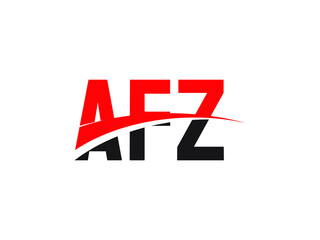 AFZ Letter Initial Logo Design Vector Illustration