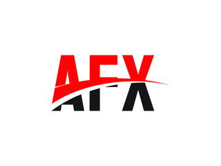 AFX Letter Initial Logo Design Vector Illustration