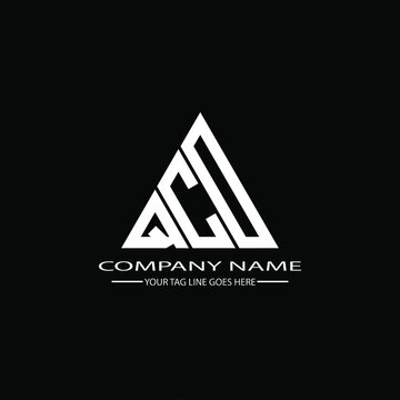 QCD letter logo creative design. QCD unique design, QCO letter logo creative design. QCO unique design

