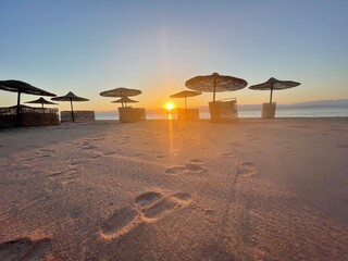 sunrise at the beach