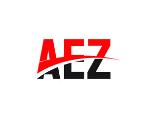 AEZ Letter Initial Logo Design Vector Illustration