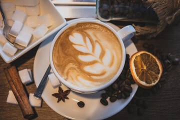 Przygotowanie kawy przez baristę