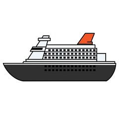 Obraz premium 豪華客船