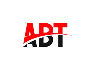 ABT Letter Initial Logo Design Vector Illustration