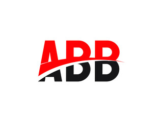 ABB Letter Initial Logo Design Vector Illustration