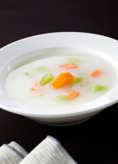 Delicious Chinese food, vegetable soup
