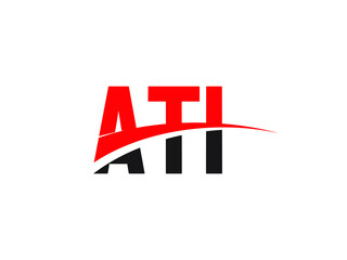 ATI Letter Initial Logo Design Vector Illustration