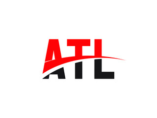 ATL Letter Initial Logo Design Vector Illustration