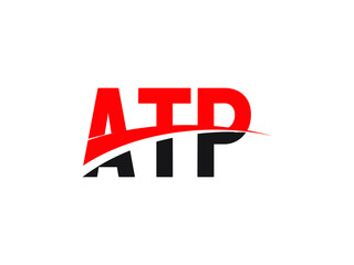 ATP Letter Initial Logo Design Vector Illustration