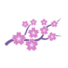 Fototapeta premium cherry blossom illustration