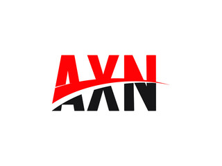 AXN Letter Initial Logo Design Vector Illustration
