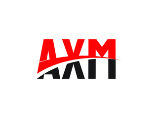 AXM Letter Initial Logo Design Vector Illustration