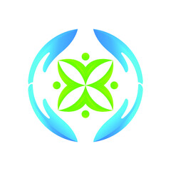 HealthCare Logo Design. suitable for your health care company or hospital. healthcare minimalist design logo. stylish vector logo