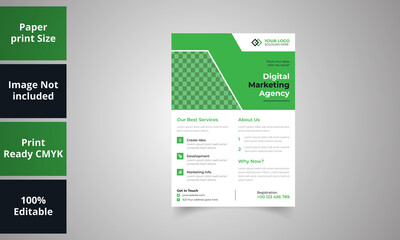 Digital Corporate Business Flyer Design