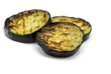 Eggplant isolated on white background