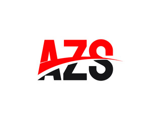 AZS Letter Initial Logo Design Vector Illustration