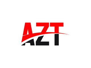 AZT Letter Initial Logo Design Vector Illustration