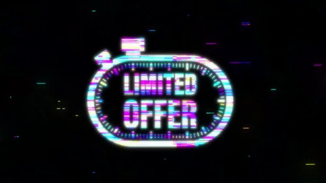 Limited offer glitch effect, great design for any purposes. Best product. Motion graphics.