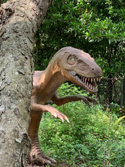 dinosaur in the forest