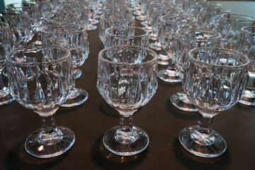 Assorted wine glasses