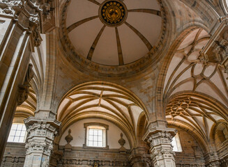 Obraz premium Magnificent Basilica of Santa María del Coro in San Sebastián, Guipuzcoa, Basque Country, Spain.