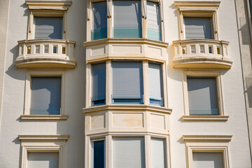 Fototapeta premium The beauty and originality of the architecture of the city of San Sebastian, Guipuzcoa, Basque Country, Spain.