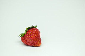 Strawberry on light background
