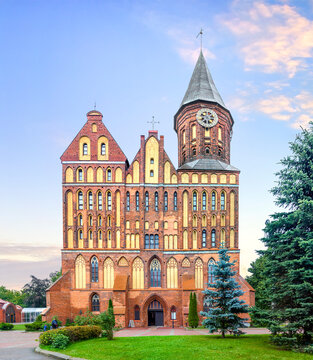 Cathedral of Koenigsberg on the Kneiphof island. Kaliningrad, Russia.