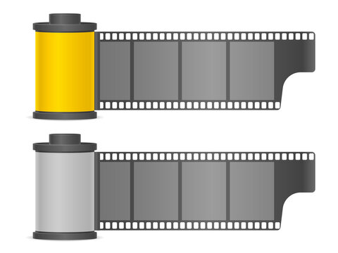 Camera photo film container set