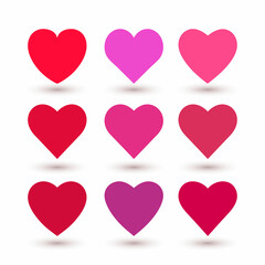 Perfect Love symbol. Heart Icon Vector. Vector illustration