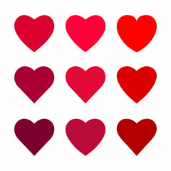 Perfect Love symbol. Heart Icon Vector. Vector illustration