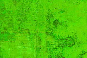 Concrete walls green textured background