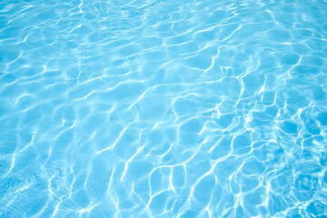 Fototapeta na wymiar Water swimming pool pattern texture background