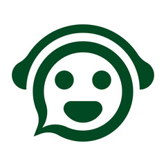 baby operator message icon logo