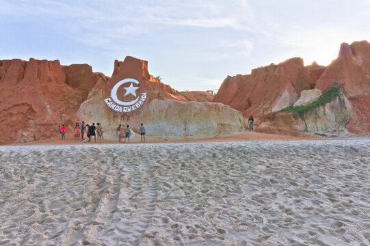 Canoa Quebrada, Tropical beach view, Fortaleza, Brazil, South America