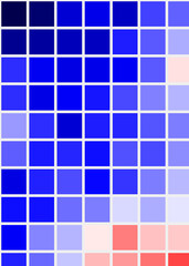 Color Pixels Cloud Abstract Computational Generative Art background illustration