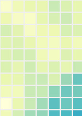 Fototapeta premium Color Pixels Cloud Abstract Computational Generative Art background illustration