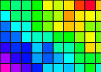 Color Pixels Cloud Abstract Computational Generative Art background illustration