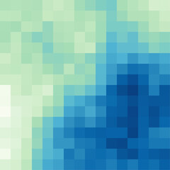 Color Pixels Cloud Abstract Computational Generative Art background illustration