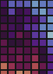 Color Pixels Cloud Abstract Computational Generative Art background illustration