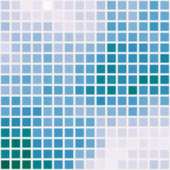 Fototapeta premium Color Pixels Cloud Abstract Computational Generative Art background illustration