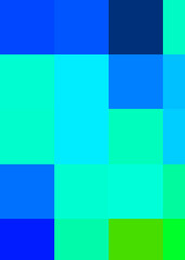 Color Pixels Cloud Abstract Computational Generative Art background illustration