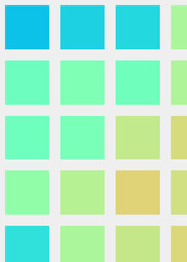 Color Pixels Cloud Abstract Computational Generative Art background illustration