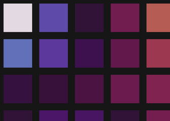 Color Pixels Cloud Abstract Computational Generative Art background illustration