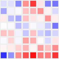 Color Pixels Cloud Abstract Computational Generative Art background illustration